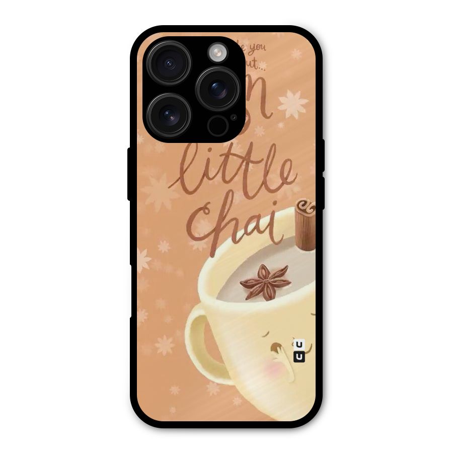 A Little Chai Shockproof Hybrid Protection (Metal + TPU) Back Case Cover