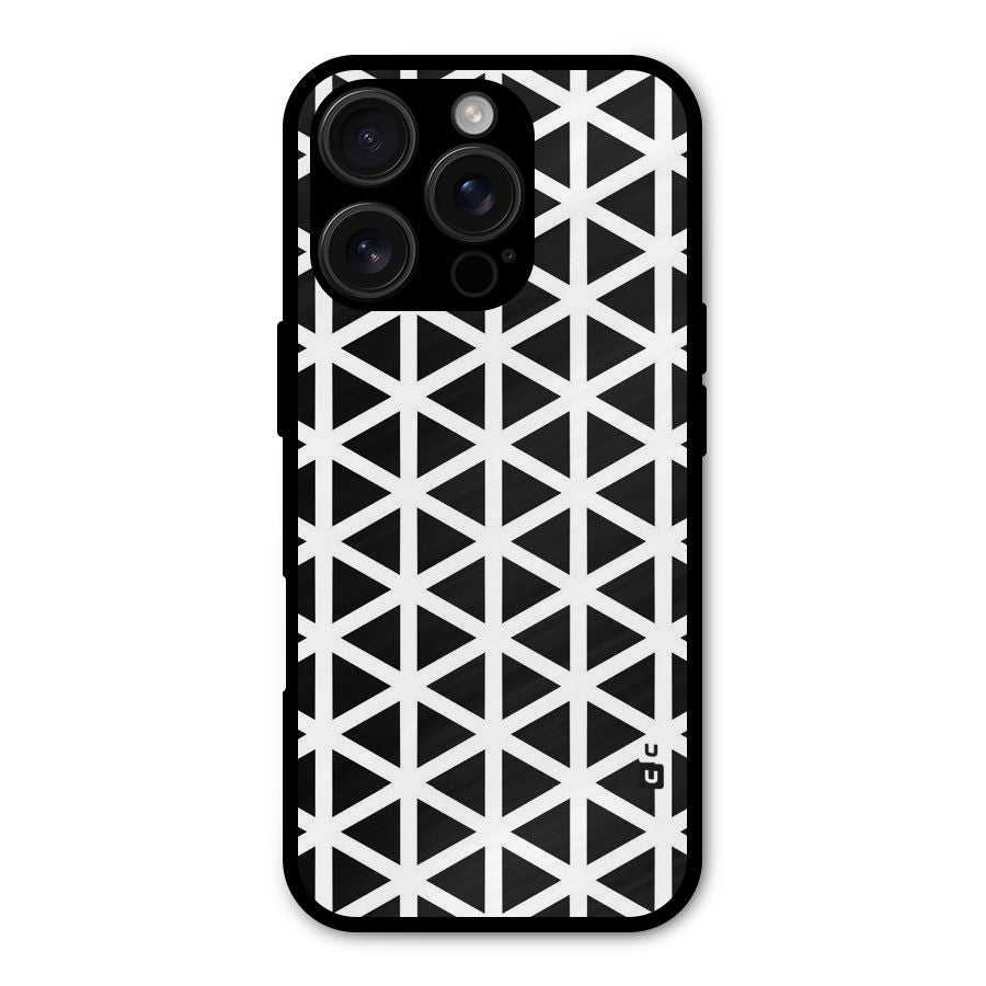 Abstract Geometry Maze Shockproof Hybrid Protection (Metal + TPU) Back Case Cover