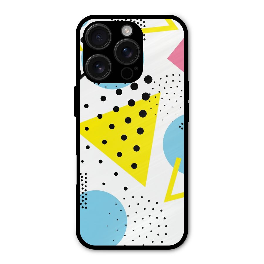 Abstract Geometry Shockproof Hybrid Protection (Metal + TPU) Back Case Cover