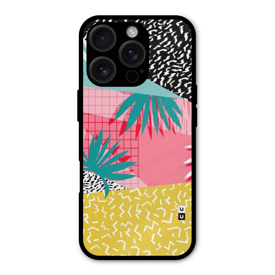 Abstract Grass Hues Shockproof Hybrid Protection (Metal + TPU) Back Case Cover