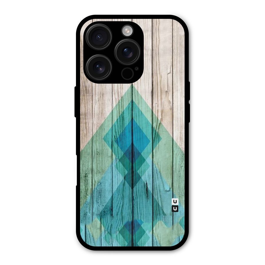 Abstract Green And Wood Shockproof Hybrid Protection (Metal + TPU) Back Case Cover