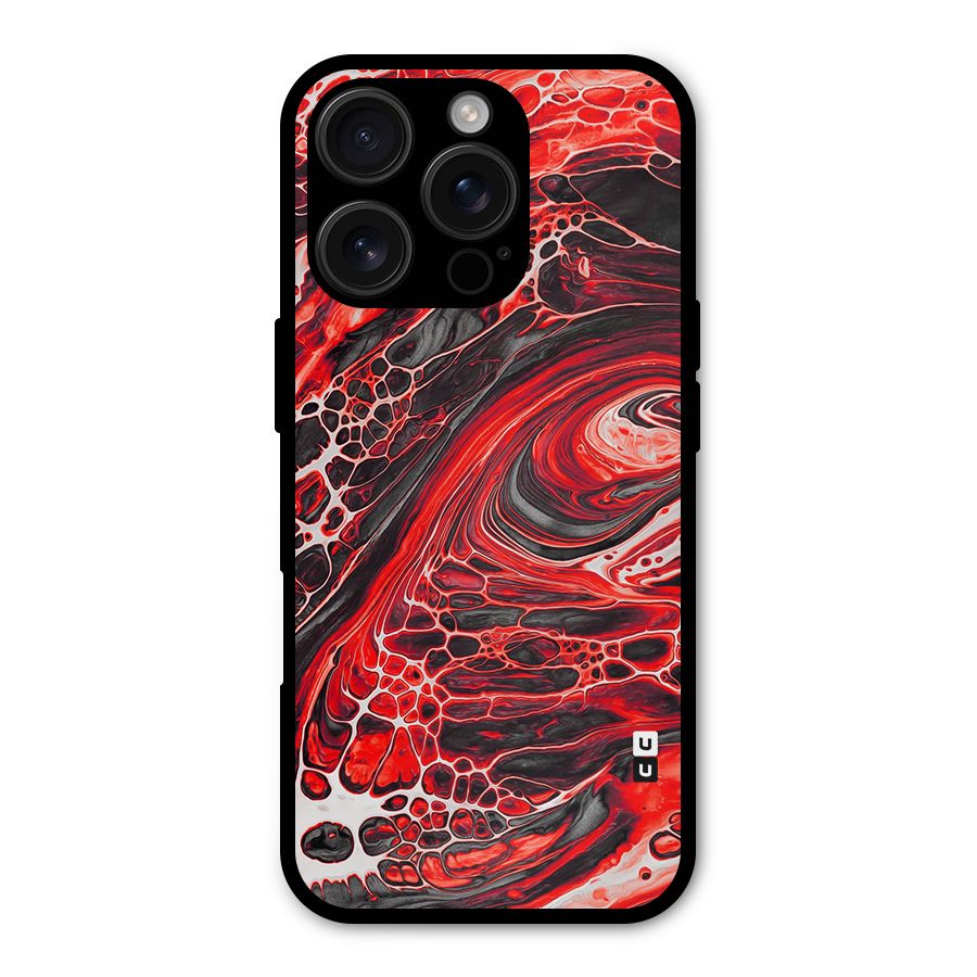 Abstract Pattern Gradient Marbled Shockproof Hybrid Protection (Metal + TPU) Back Case Cover