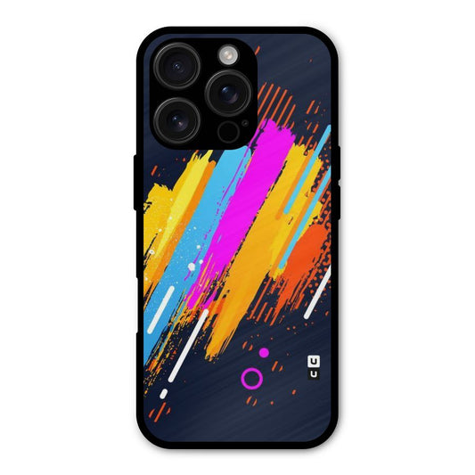 Abstract Shades Shockproof Hybrid Protection (Metal + TPU) Back Case Cover