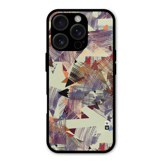 Abstract Sketch Shockproof Hybrid Protection (Metal + TPU) Back Case Cover