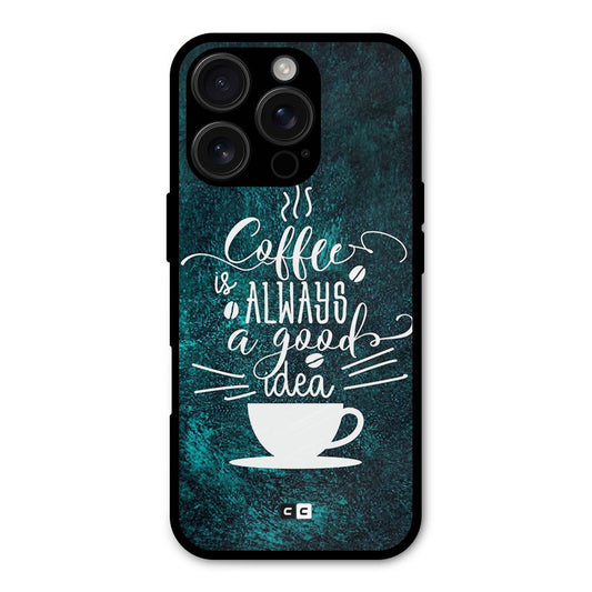 Always Coffee Shockproof Hybrid Protection (Metal + TPU) Back Case Cover
