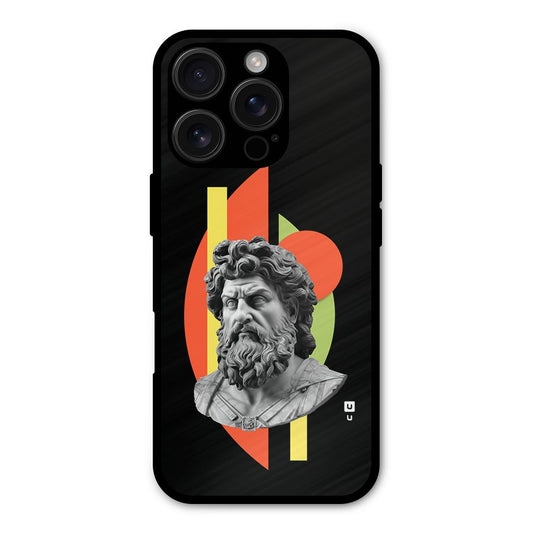 Amazing Geometry Shockproof Hybrid Protection (Metal + TPU) Back Case Cover