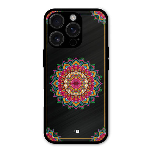 Amazing Mandala Art Shockproof Hybrid Protection (Metal + TPU) Back Case Cover
