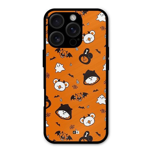 Amuse Halloween Shockproof Hybrid Protection (Metal + TPU) Back Case Cover