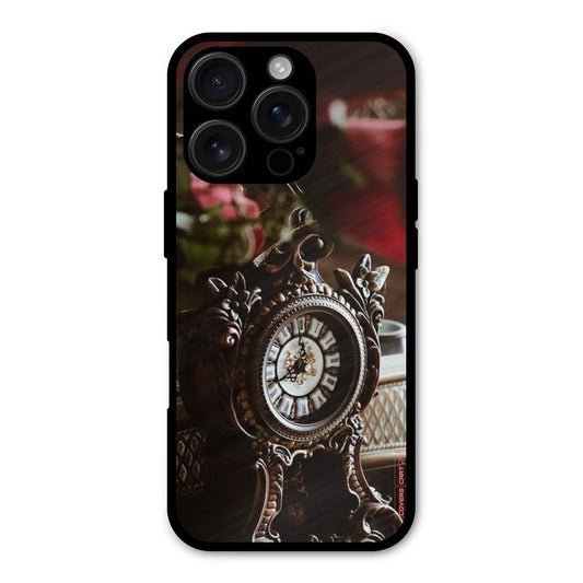 Ancient Clock Shockproof Hybrid Protection (Metal + TPU) Back Case Cover