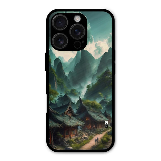 Ancient Village Shockproof Hybrid Protection (Metal + TPU) Back Case Cover