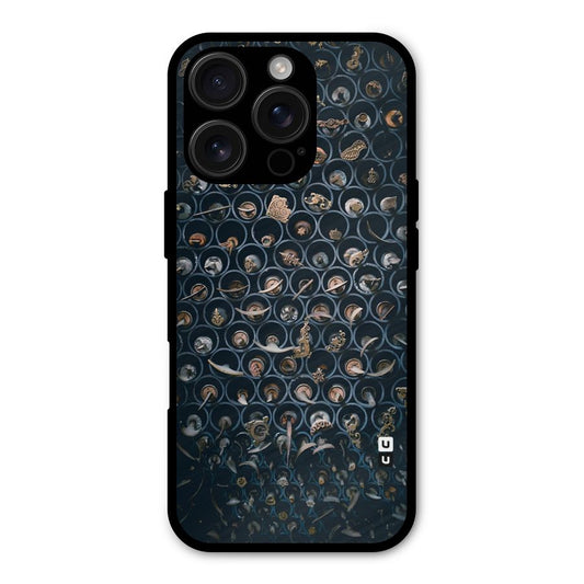 Ancient Wall Circles Shockproof Hybrid Protection (Metal + TPU) Back Case Cover