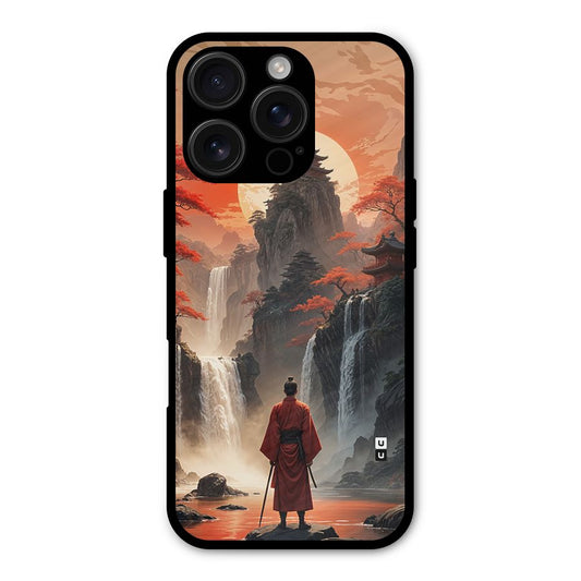 Ancient Waterfall Shockproof Hybrid Protection (Metal + TPU) Back Case Cover