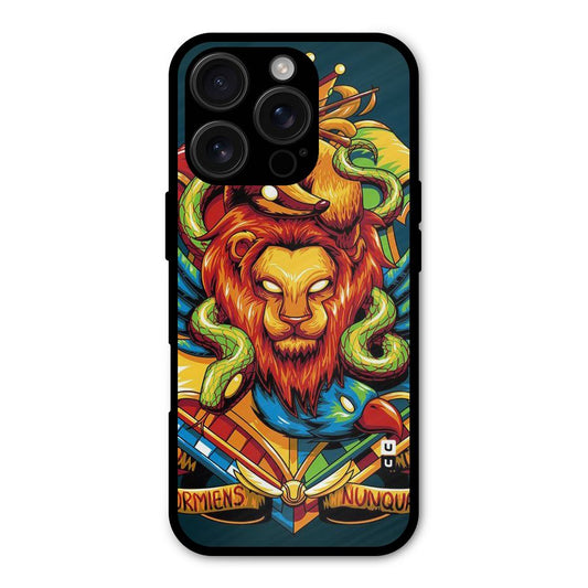 Animal Art Shockproof Hybrid Protection (Metal + TPU) Back Case Cover