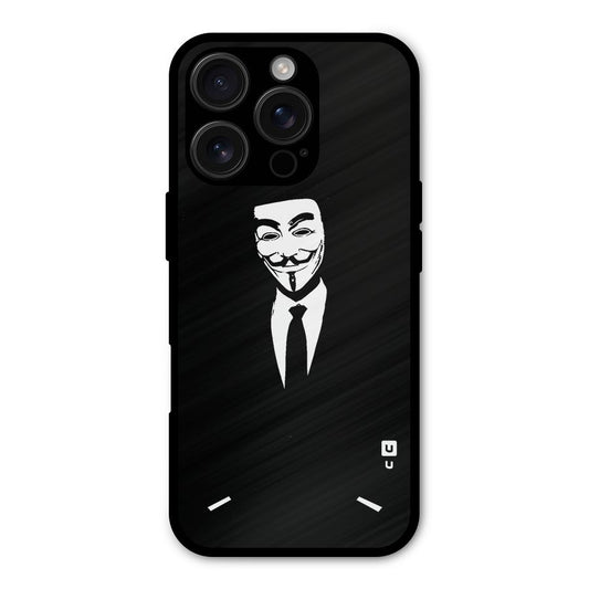 Anonymous Cool Gentleman Shockproof Hybrid Protection (Metal + TPU) Back Case Cover