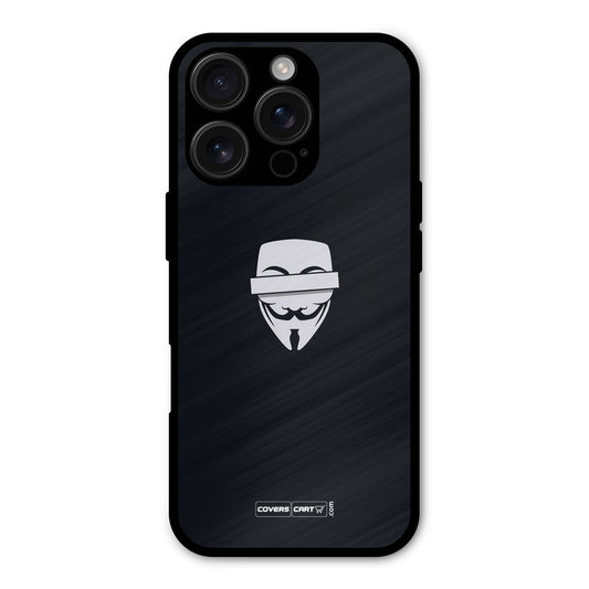 Anonymous Mask Shockproof Hybrid Protection (Metal + TPU) Back Case Cover