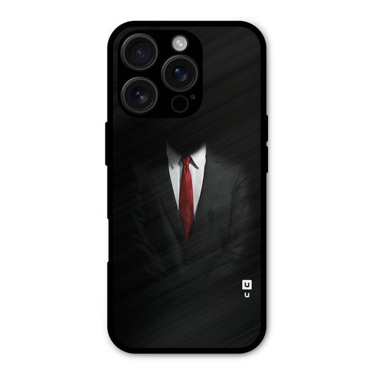 Anonymous Suit Shockproof Hybrid Protection (Metal + TPU) Back Case Cover