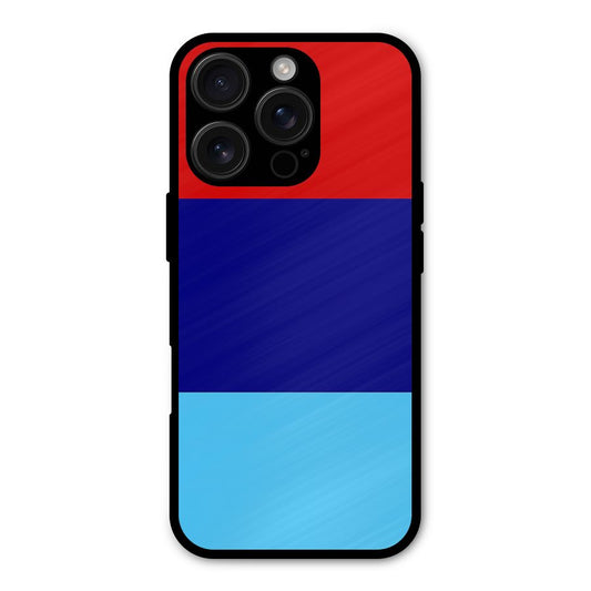 Armed Forces Stripes Shockproof Hybrid Protection (Metal + TPU) Back Case Cover