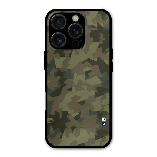 Army Abstract Shockproof Hybrid Protection (Metal + TPU) Back Case Cover