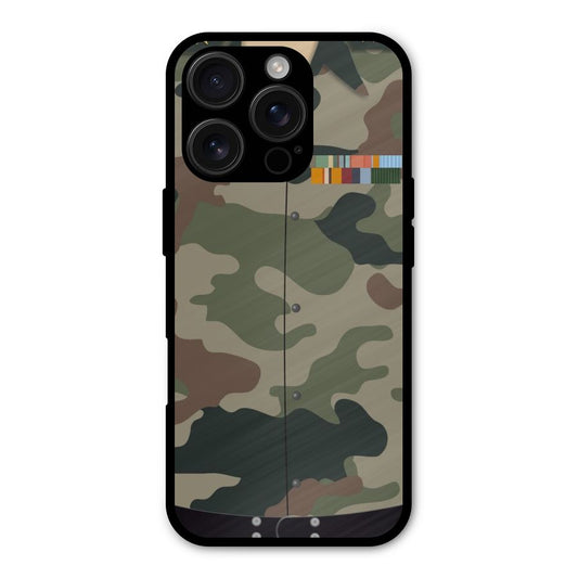 Army Uniform Shockproof Hybrid Protection (Metal + TPU) Back Case Cover