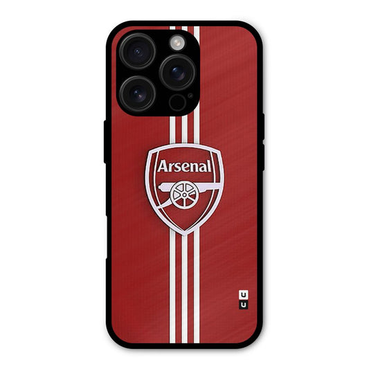 Arsenal Club Shockproof Hybrid Protection (Metal + TPU) Back Case Cover