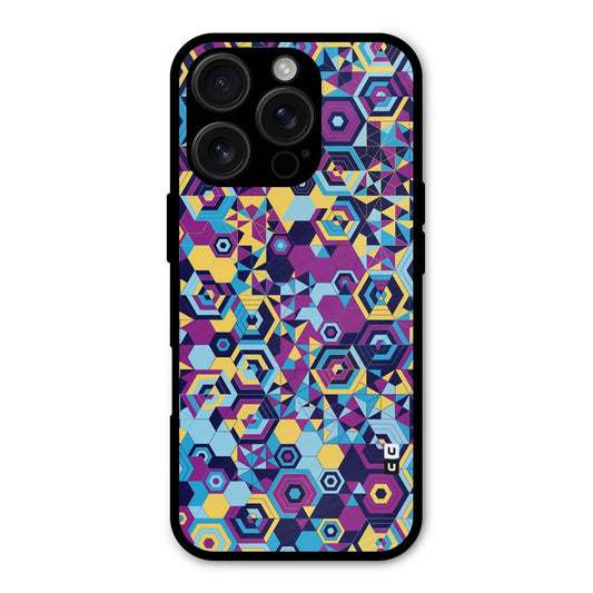 Artistic Abstract Shockproof Hybrid Protection (Metal + TPU) Back Case Cover