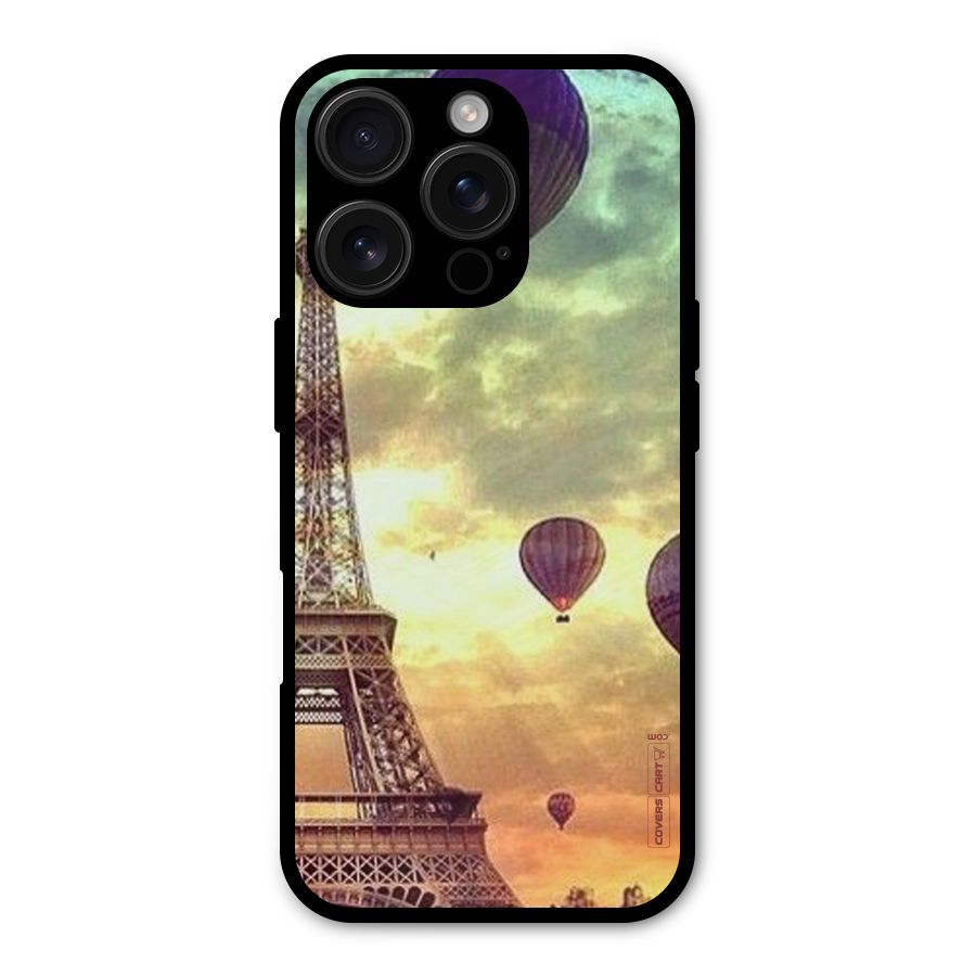 Artsy Hot Balloon And Tower Shockproof Hybrid Protection (Metal + TPU) Back Case Cover