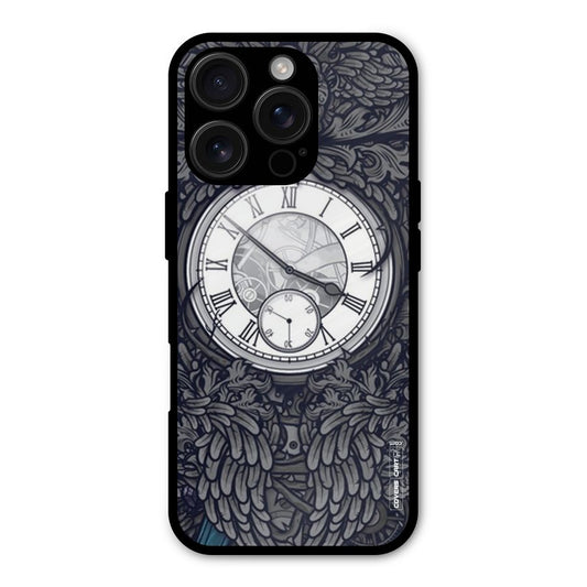 Artsy Wall Clock Shockproof Hybrid Protection (Metal + TPU) Back Case Cover