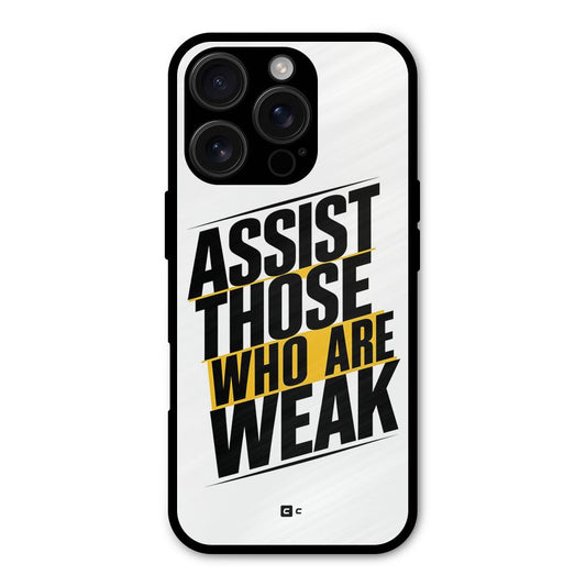 Assist Weak Shockproof Hybrid Protection (Metal + TPU) Back Case Cover