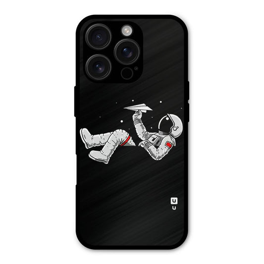 Astronaut Aeroplane Shockproof Hybrid Protection (Metal + TPU) Back Case Cover