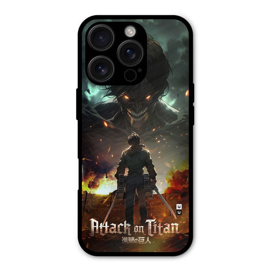 Atack On Titan Shockproof Hybrid Protection (Metal + TPU) Back Case Cover