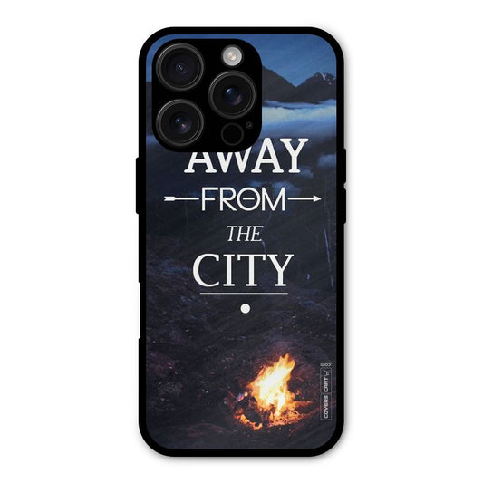 Away From City Shockproof Hybrid Protection (Metal + TPU) Back Case Cover