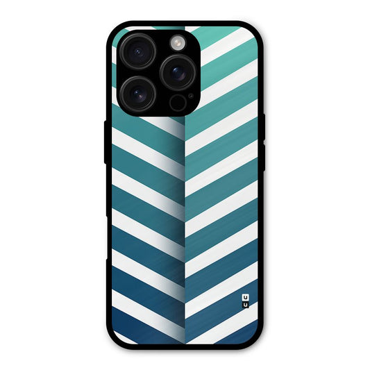 Awesome Angular Stripes Shockproof Hybrid Protection (Metal + TPU) Back Case Cover