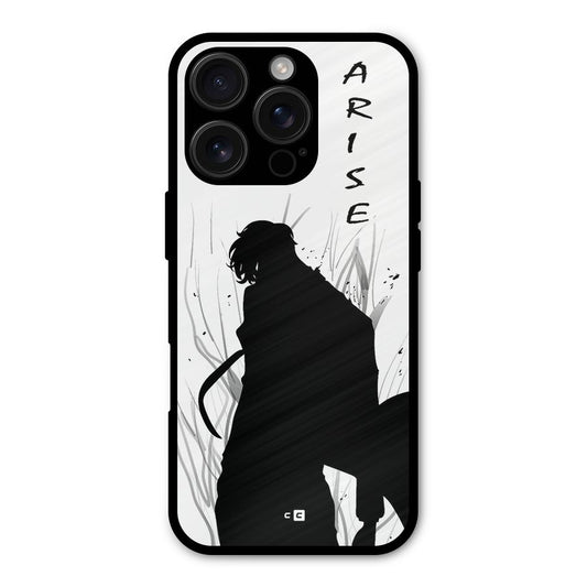 Awesome Jinwoo Arise Shockproof Hybrid Protection (Metal + TPU) Back Case Cover