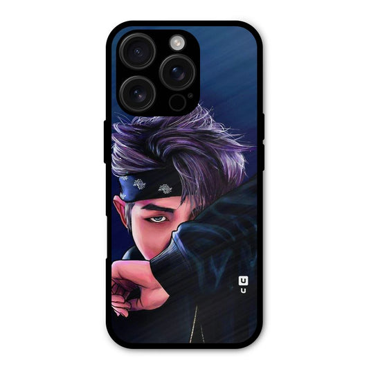 BTS Namjoon Artwork Shockproof Hybrid Protection (Metal + TPU) Back Case Cover