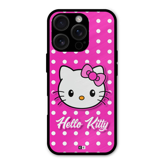 Baby Kitty Shockproof Hybrid Protection (Metal + TPU) Back Case Cover