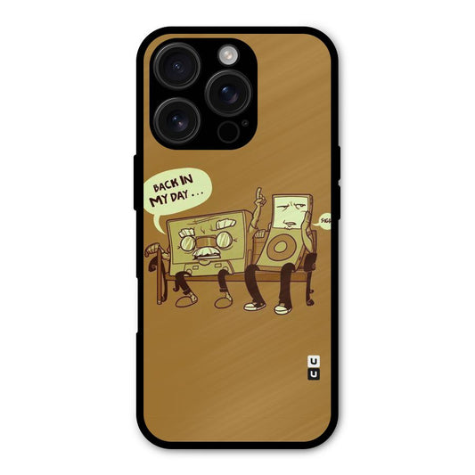 Back In Day Casette Shockproof Hybrid Protection (Metal + TPU) Back Case Cover