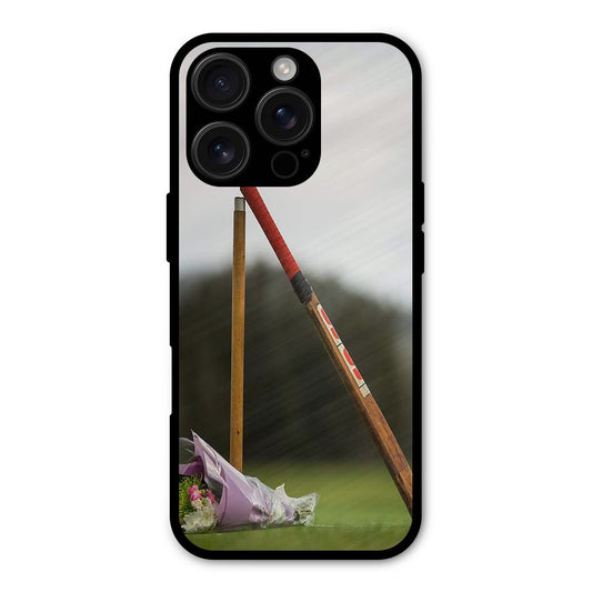 Bat Wicket Shockproof Hybrid Protection (Metal + TPU) Back Case Cover