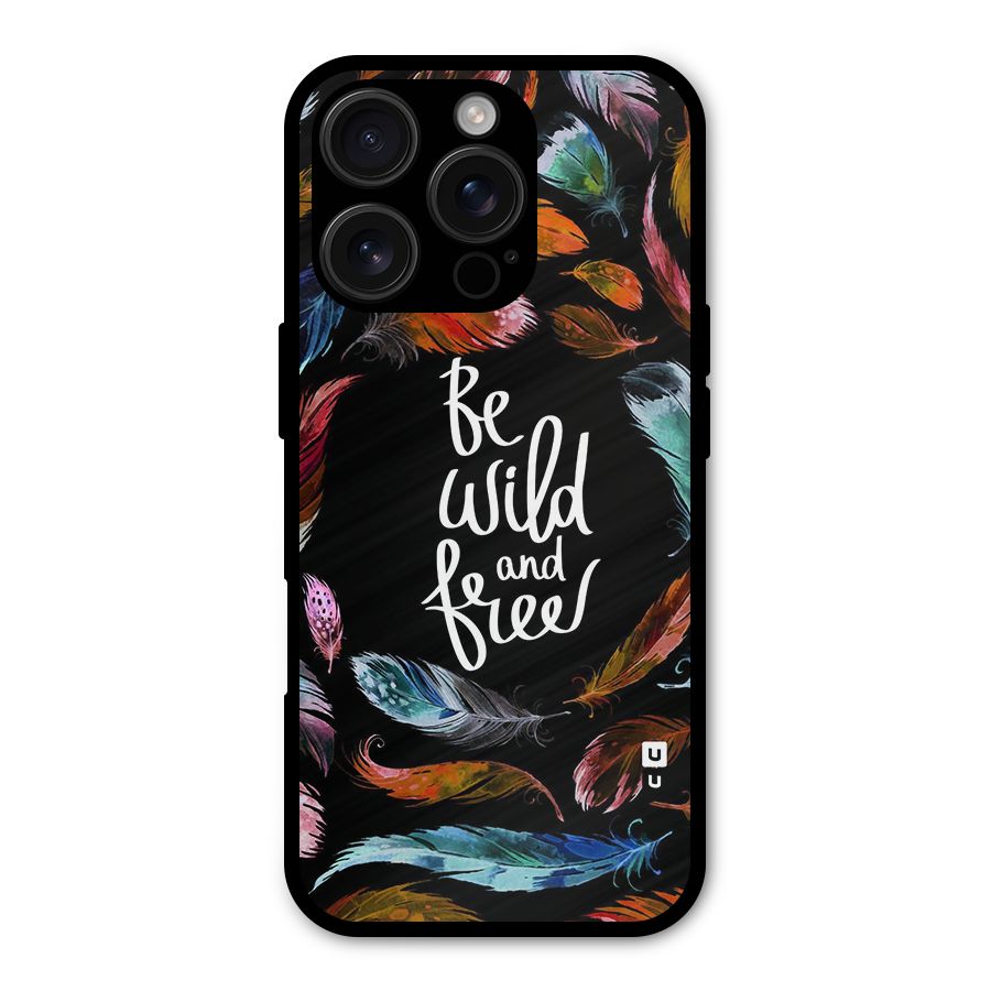 Be Wild and Free Shockproof Hybrid Protection (Metal + TPU) Back Case Cover