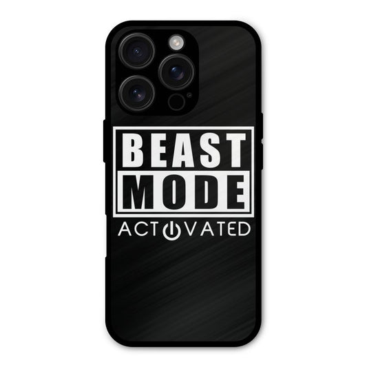Beast Mode Activated Shockproof Hybrid Protection (Metal + TPU) Back Case Cover