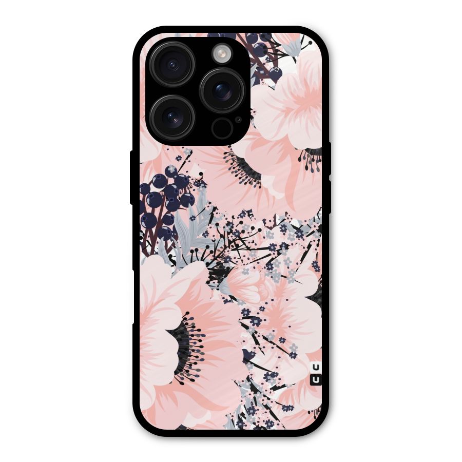 Beautiful Flowers Shockproof Hybrid Protection (Metal + TPU) Back Case Cover