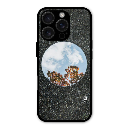 Beautiful Sky Leaves Shockproof Hybrid Protection (Metal + TPU) Back Case Cover
