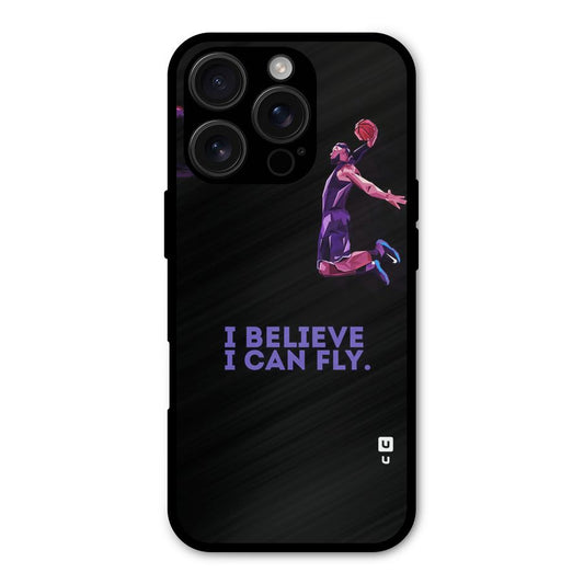 Believe And Fly Shockproof Hybrid Protection (Metal + TPU) Back Case Cover