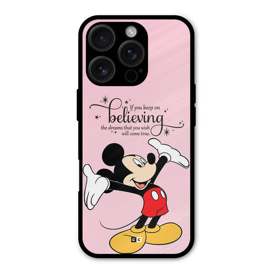 Believing Dreams Shockproof Hybrid Protection (Metal + TPU) Back Case Cover