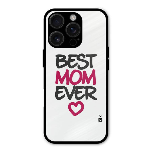 Best Mom Ever Shockproof Hybrid Protection (Metal + TPU) Back Case Cover