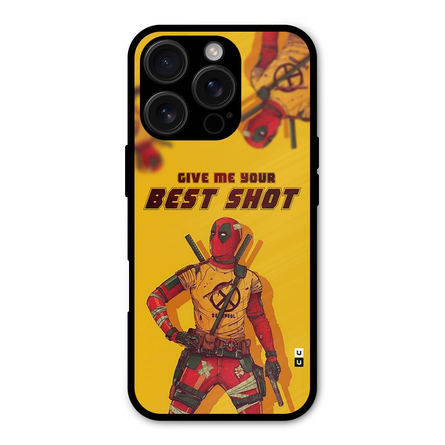 Best Shot Shockproof Hybrid Protection (Metal + TPU) Back Case Cover
