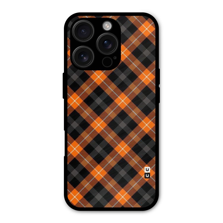 Best Textile Pattern Shockproof Hybrid Protection (Metal + TPU) Back Case Cover