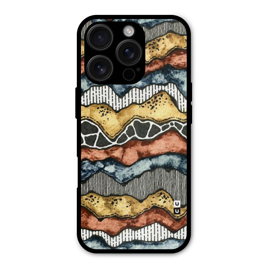 Best Texture Pattern Shockproof Hybrid Protection (Metal + TPU) Back Case Cover