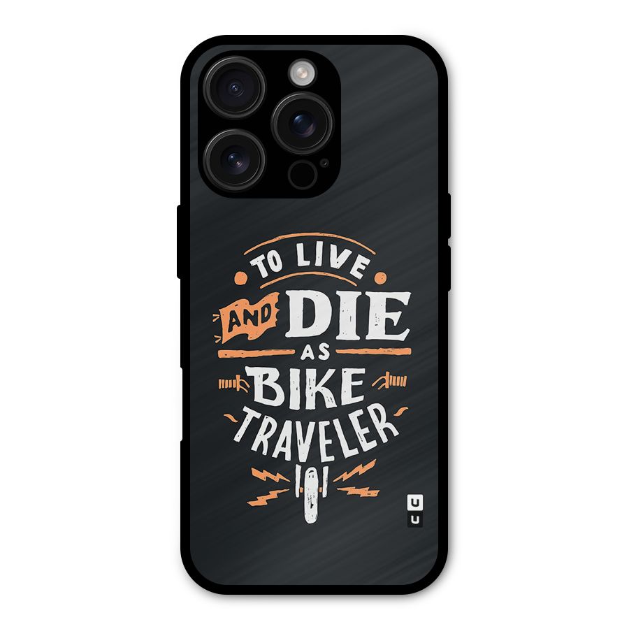 Bike Traveler Shockproof Hybrid Protection (Metal + TPU) Back Case Cover