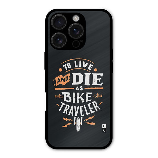 Bike Traveler Shockproof Hybrid Protection (Metal + TPU) Back Case Cover