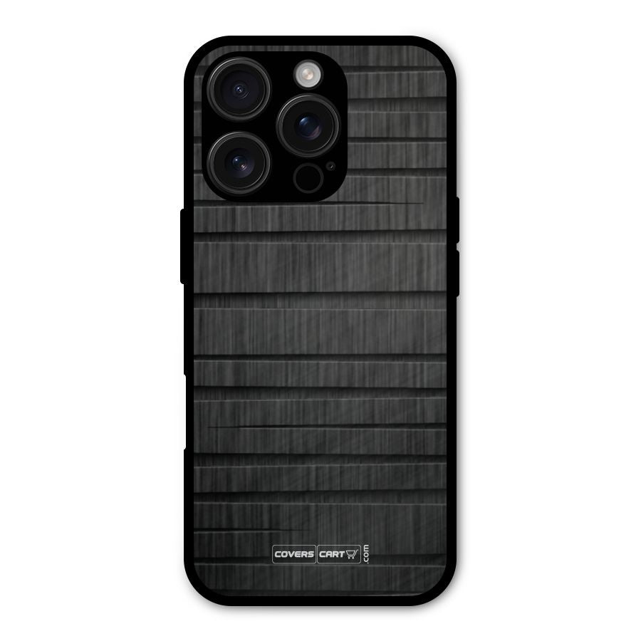 Black Abstract Shockproof Hybrid Protection (Metal + TPU) Back Case Cover